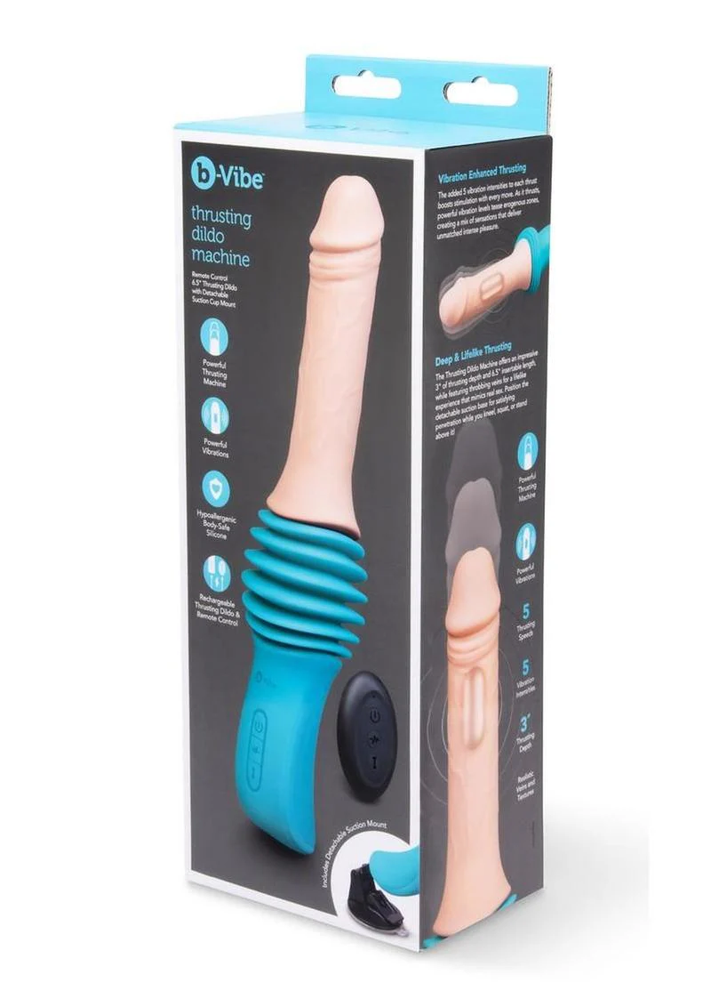 B-Vibe Thrusting Silicone Dildo Machine - Image 3