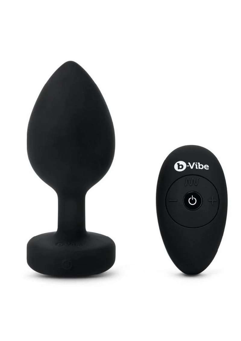 B-Vibe Vibrating Jewel Plug With Ultra Powerful Remote Control Motor - Image 10