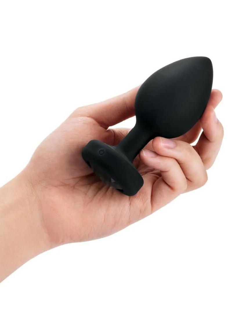 B-Vibe Vibrating Jewel Plug With Ultra Powerful Remote Control Motor - Image 12