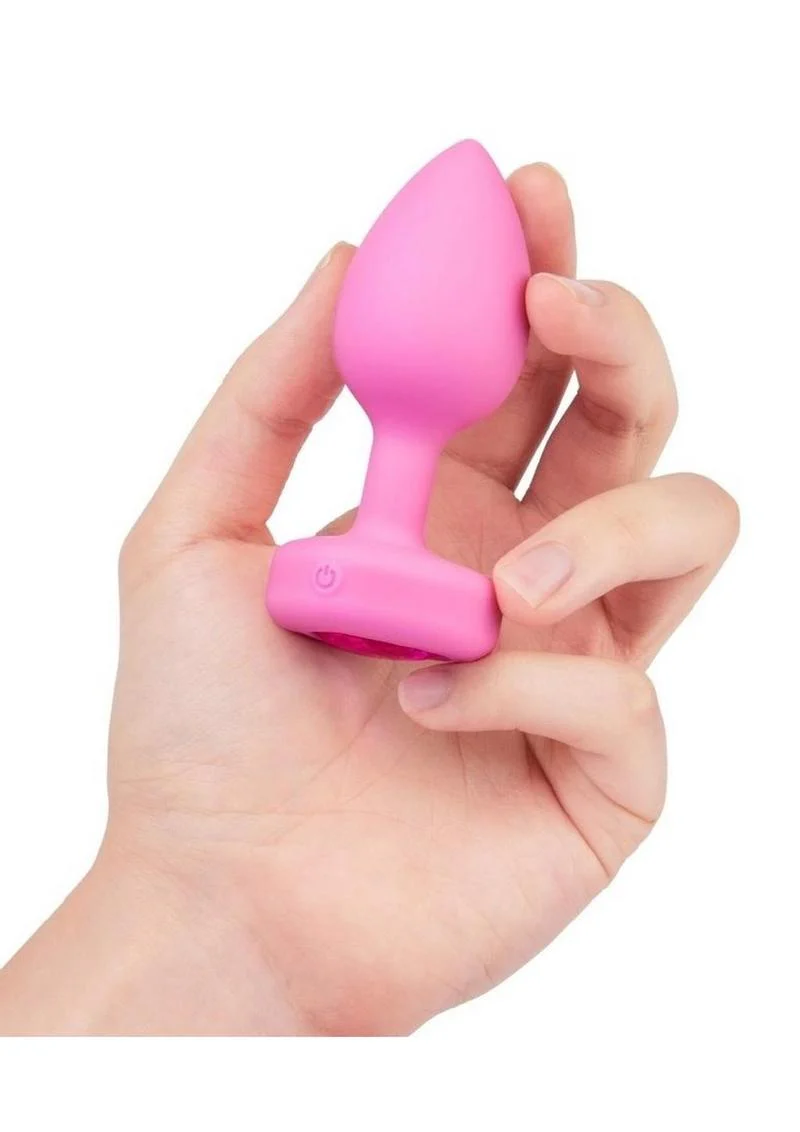 B-Vibe Vibrating Remote Control Heart Plug - Image 2