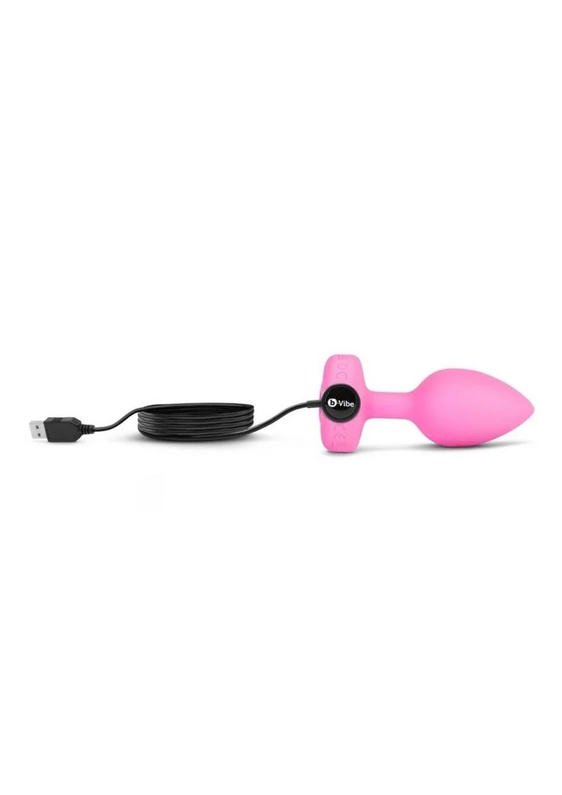 B-Vibe Vibrating Remote Control Heart Plug - Image 3