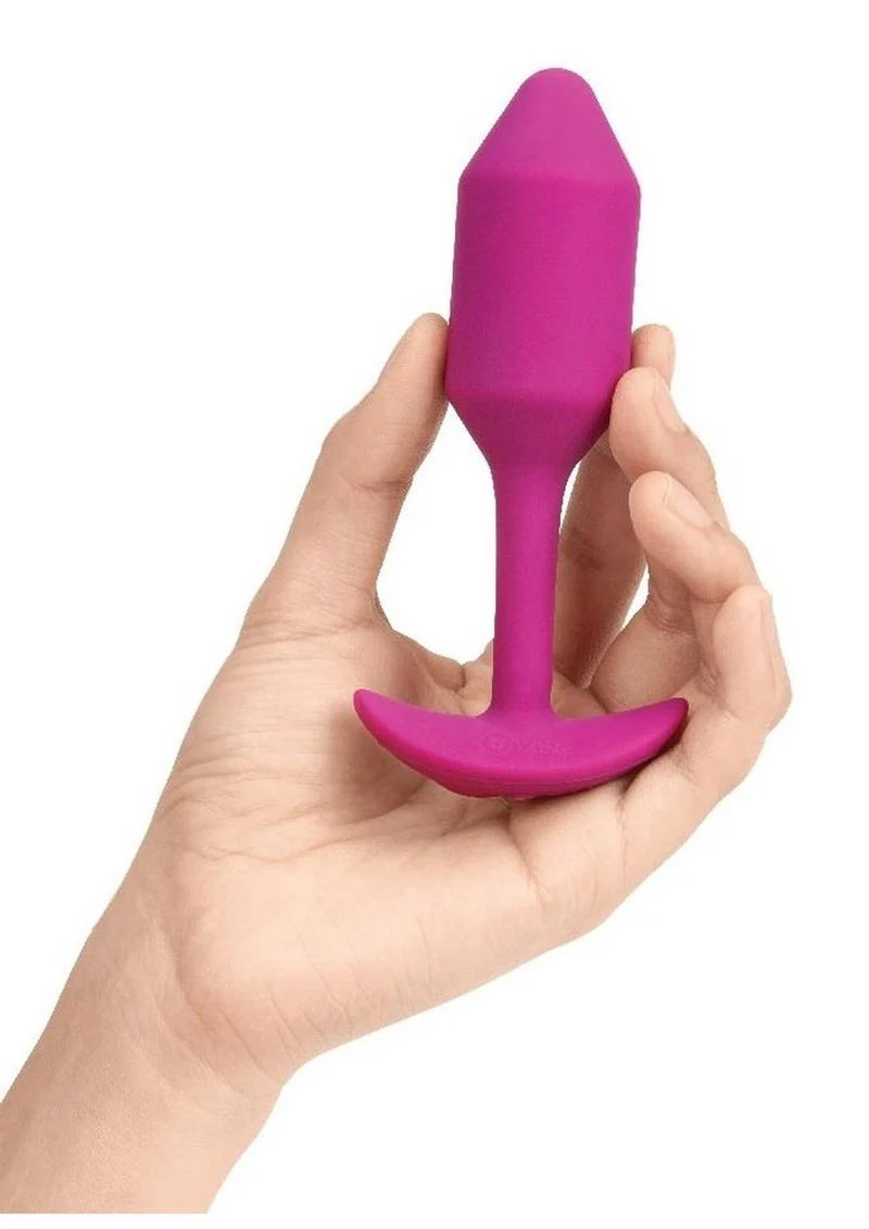 b-Vibe Vibrating Snug Plug 2 Silicone Anal Plug - Image 3