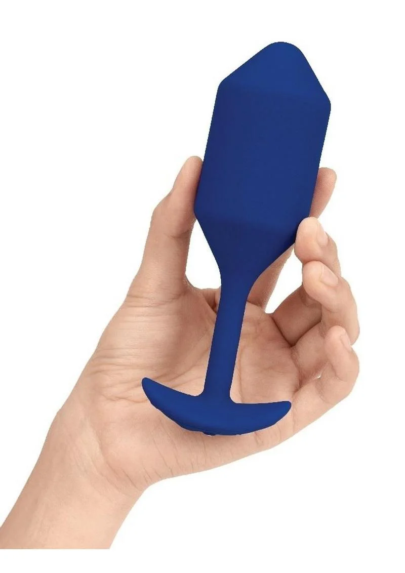 B-Vibe Vibrating Snug Plug Silicone Anal Plug - Image 3