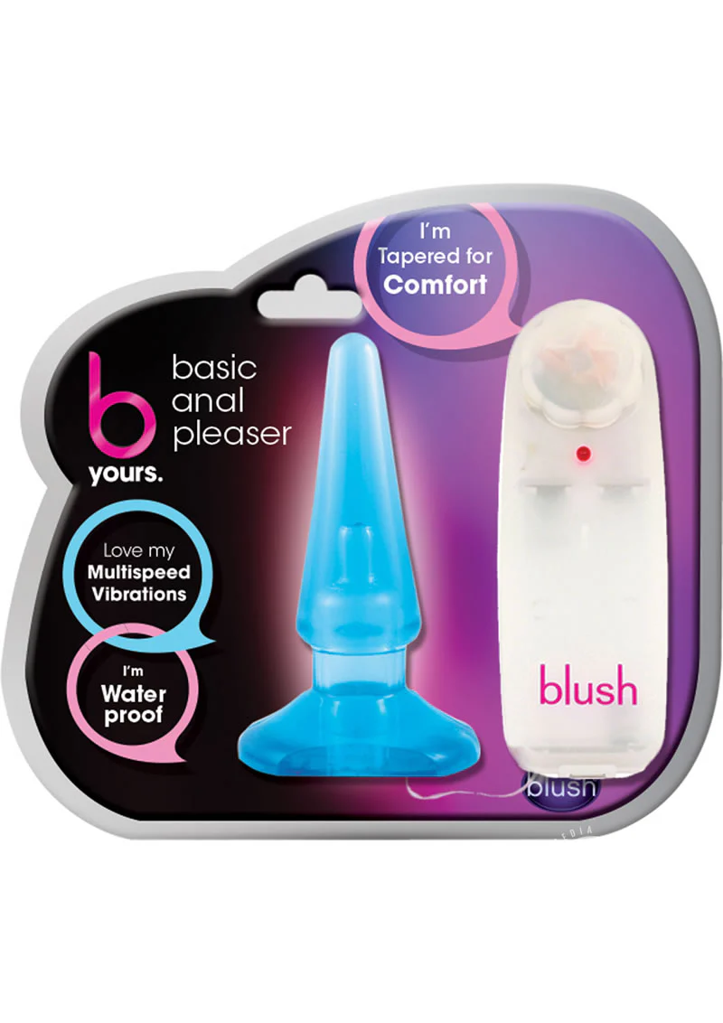 B Yours Basic Anal Pleaser Multispeed Butt Plug - Image 3