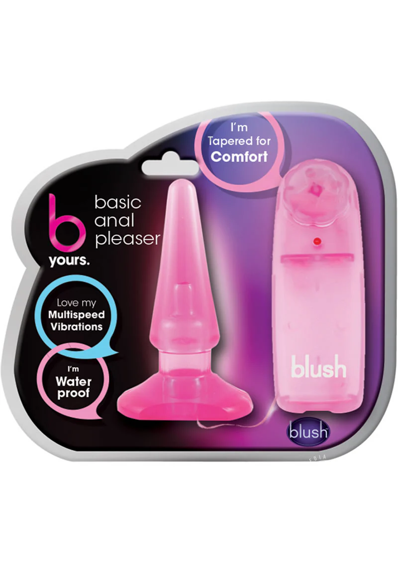 B Yours Basic Anal Pleaser Multispeed Butt Plug - Image 4