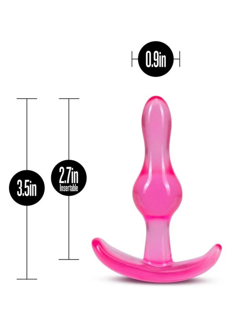 B Yours Curvy Anal Plug Phthalate Free Tapered Tip - Image 3