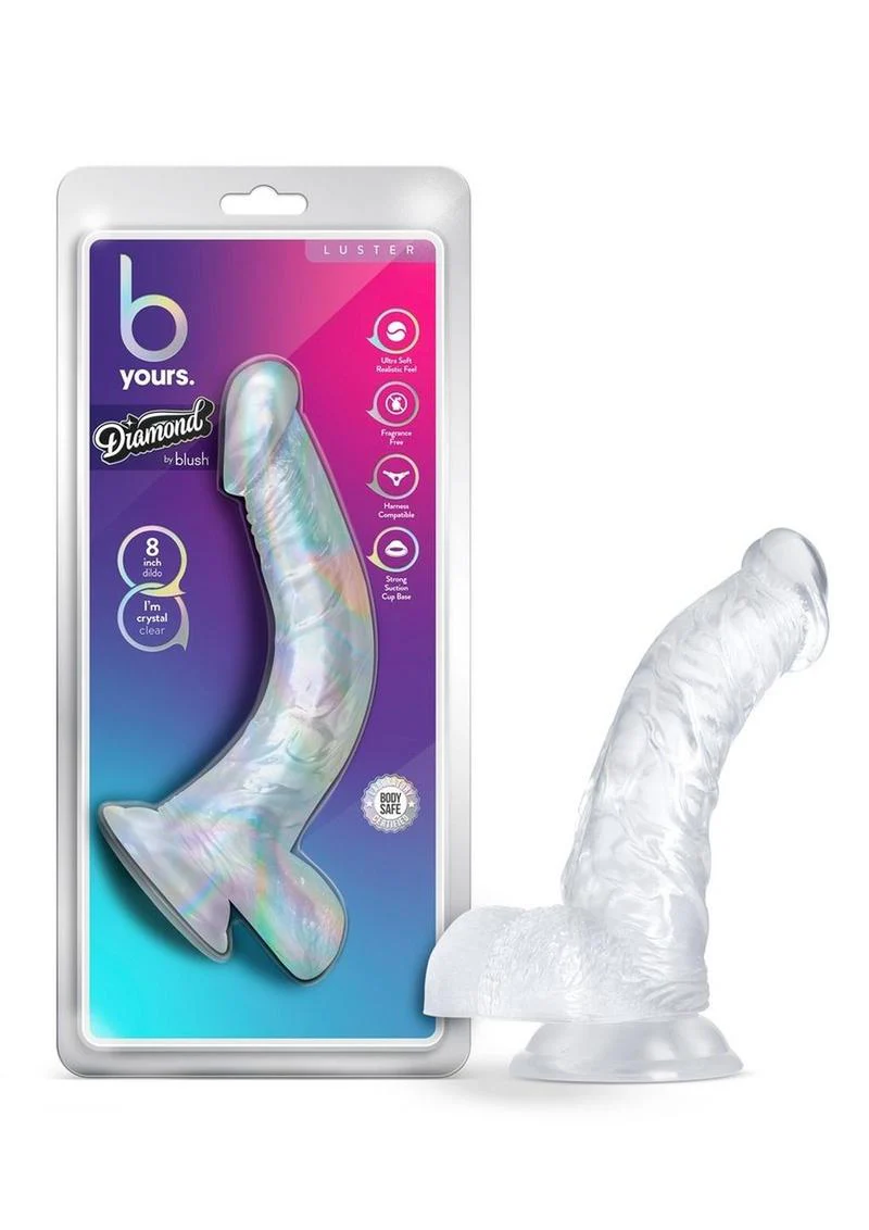 B Yours Diamond Luster Dildo - Image 4
