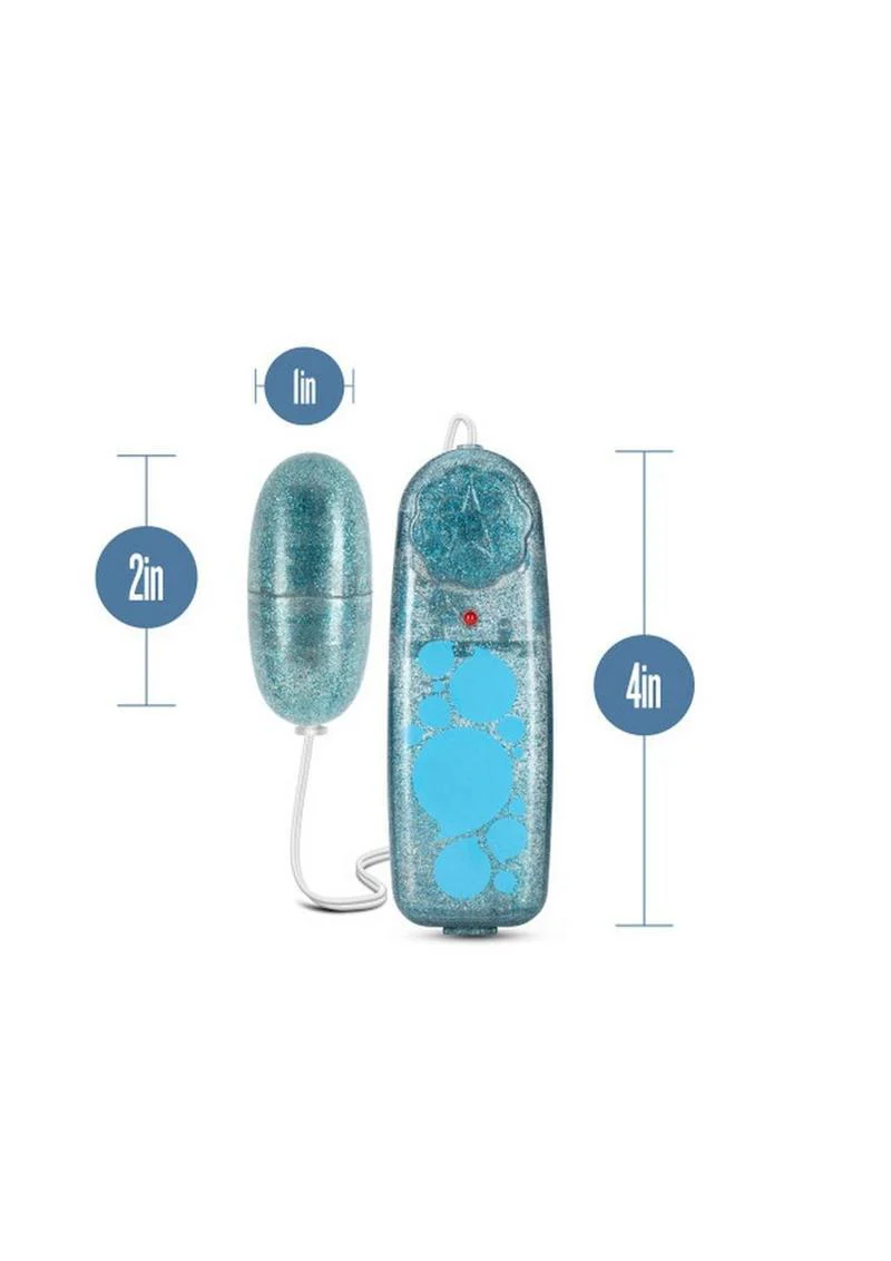 B Yours Glitter Power Bullet Vibrator With Remote Control Vibrators - Image 3