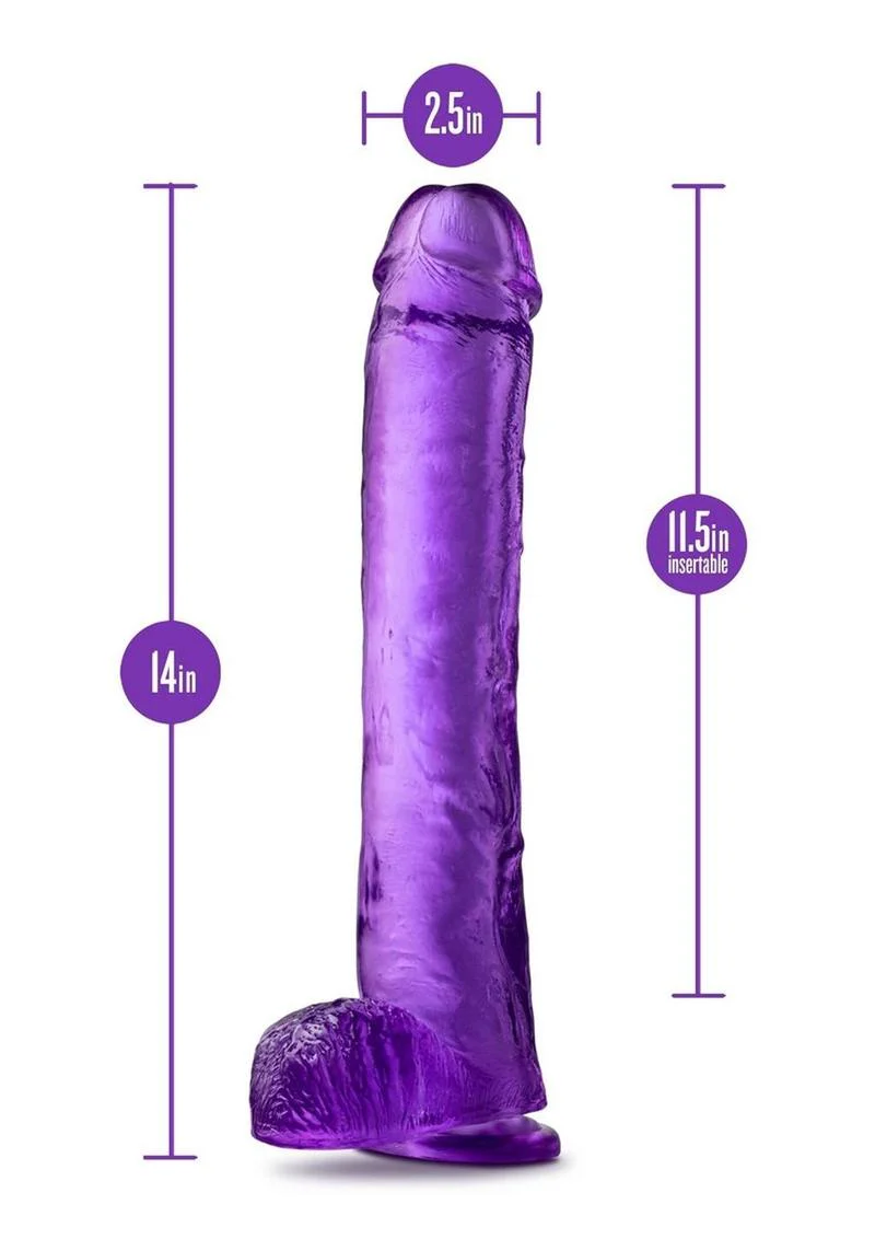 B Yours Plus Hefty N Hung Realistic Dildo - Image 3