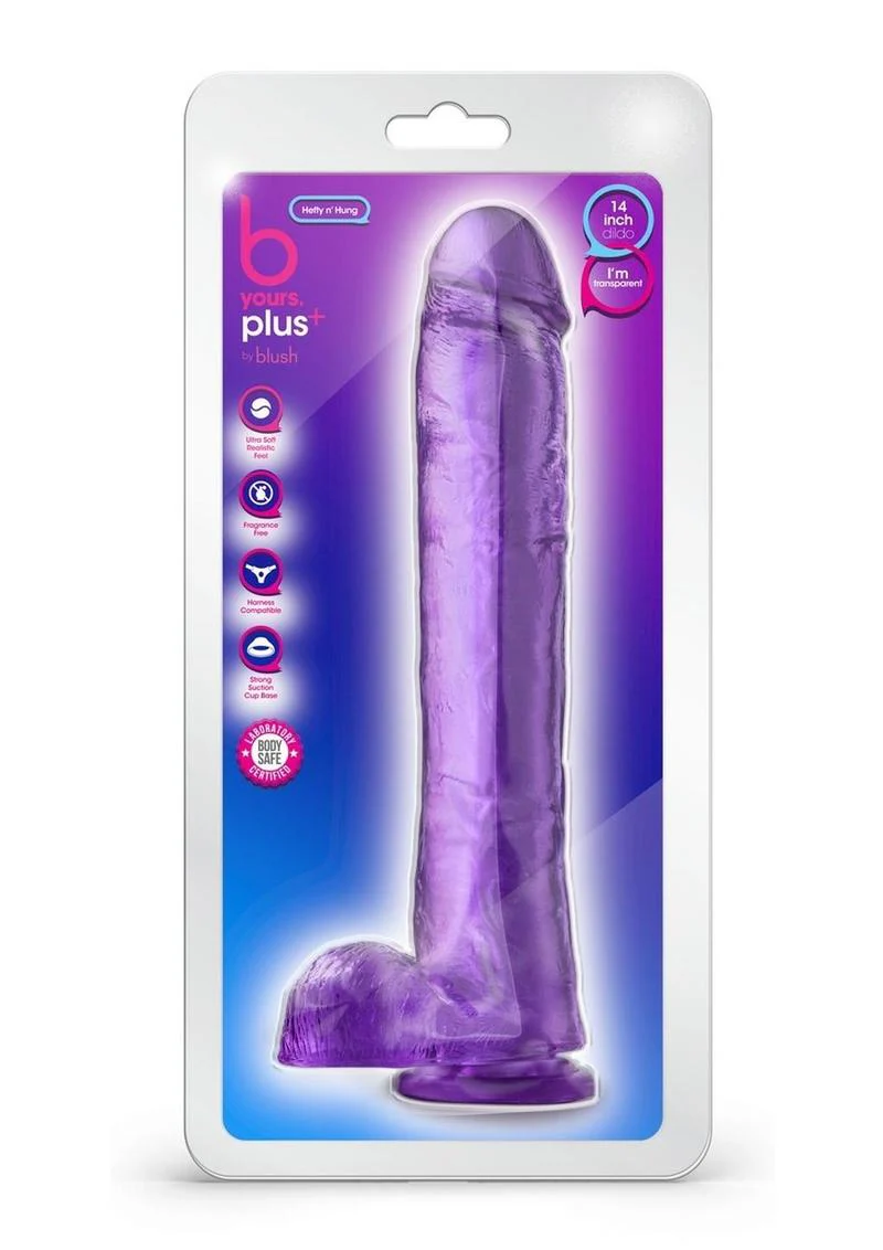 B Yours Plus Hefty N Hung Realistic Dildo - Image 4