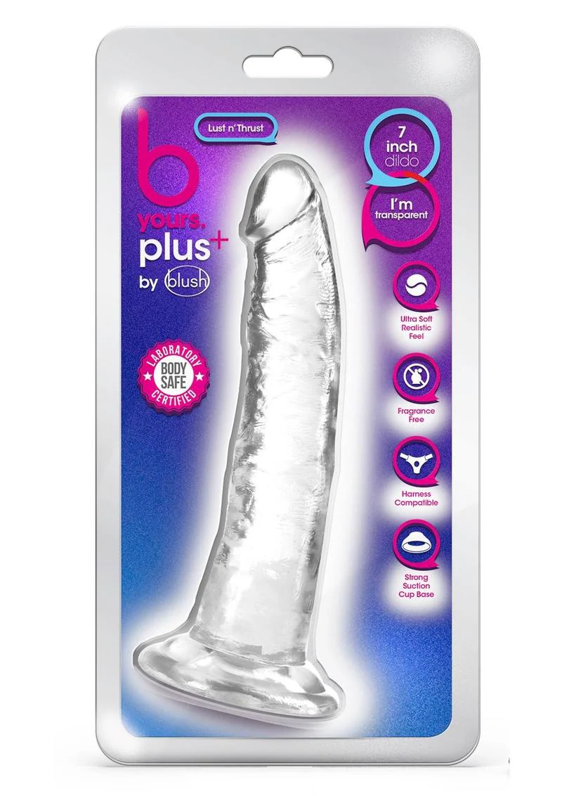 B Yours Plus Lust N' Thrust Realistic Dildo - Image 10
