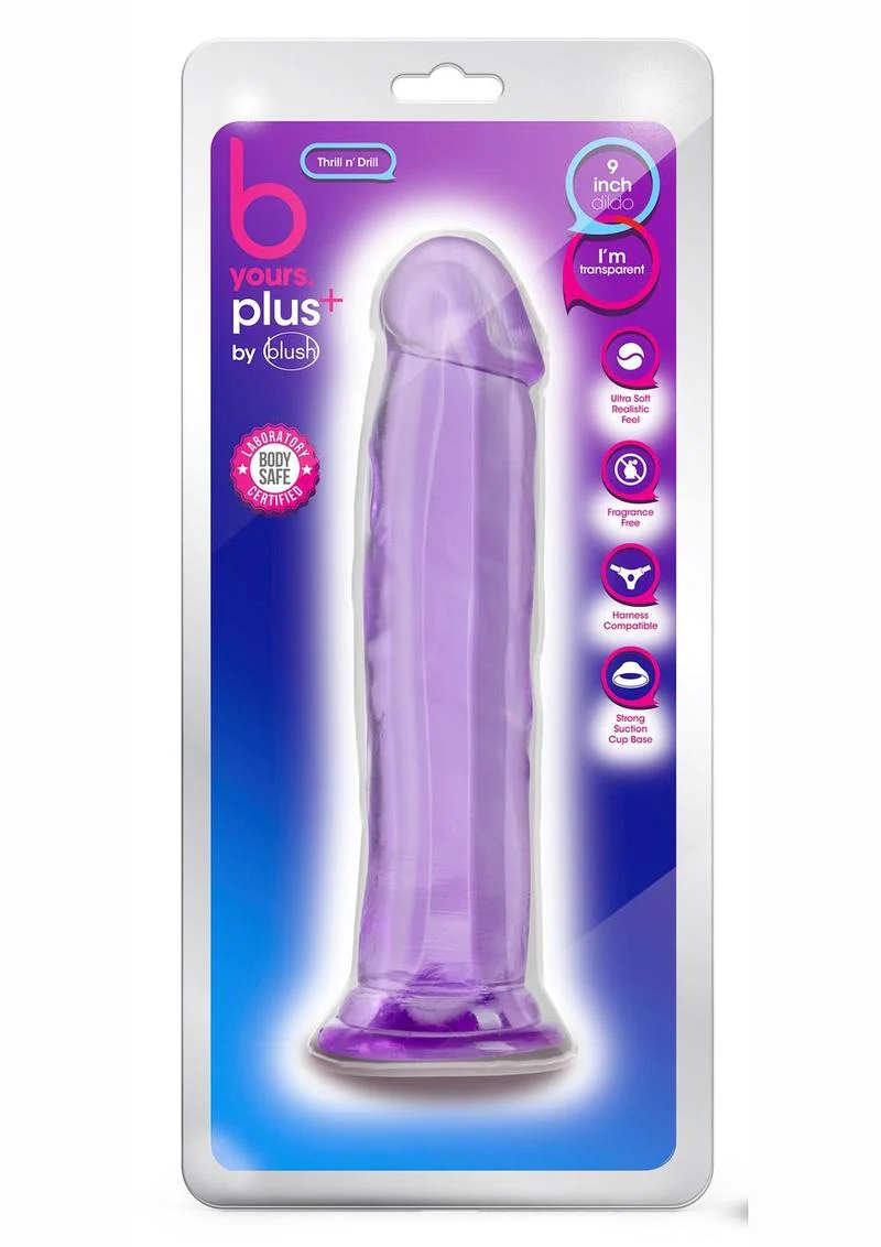 B Yours Plus Thrill N' Drill Realistic Dildo - Image 16