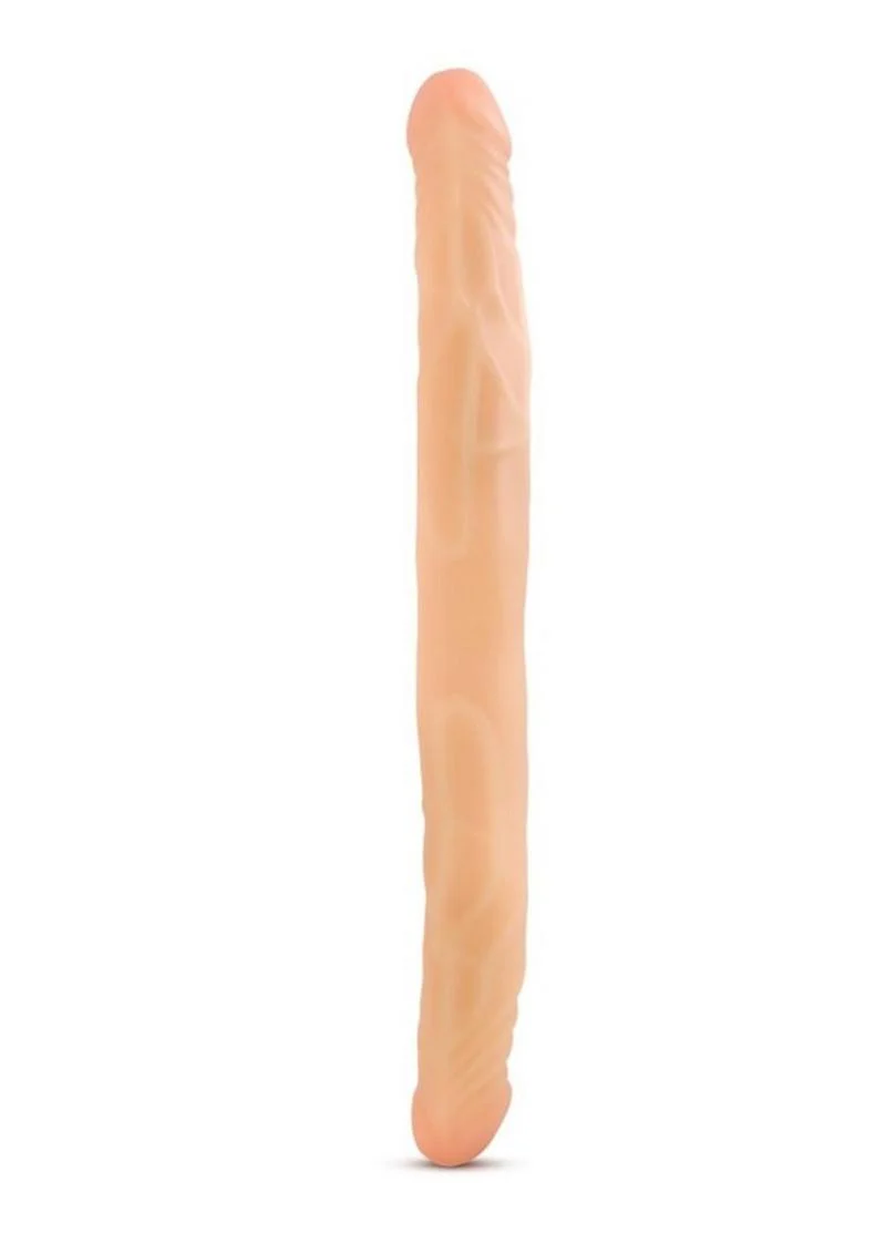 B Yours Realistic Vanilla Double Dildo - Image 11