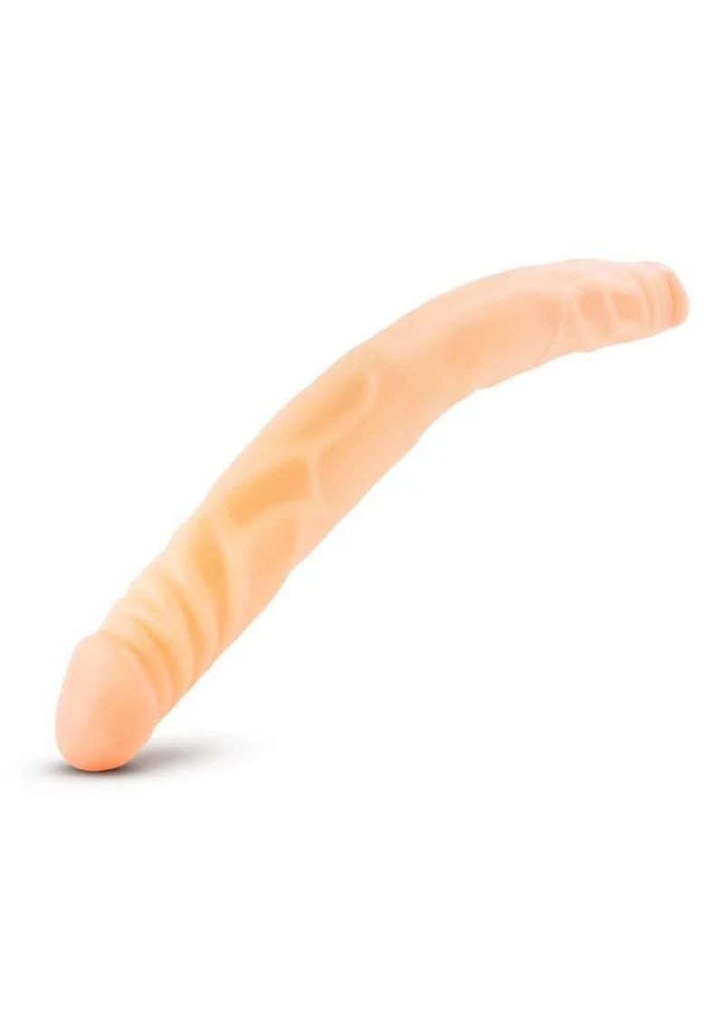 B Yours Realistic Vanilla Double Dildo - Image 12