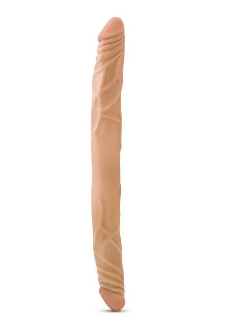 B Yours Realistic Vanilla Double Dildo - Image 2