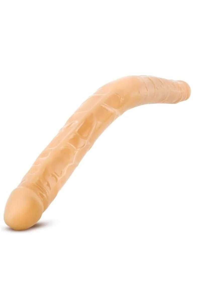 B Yours Realistic Vanilla Double Dildo - Image 24