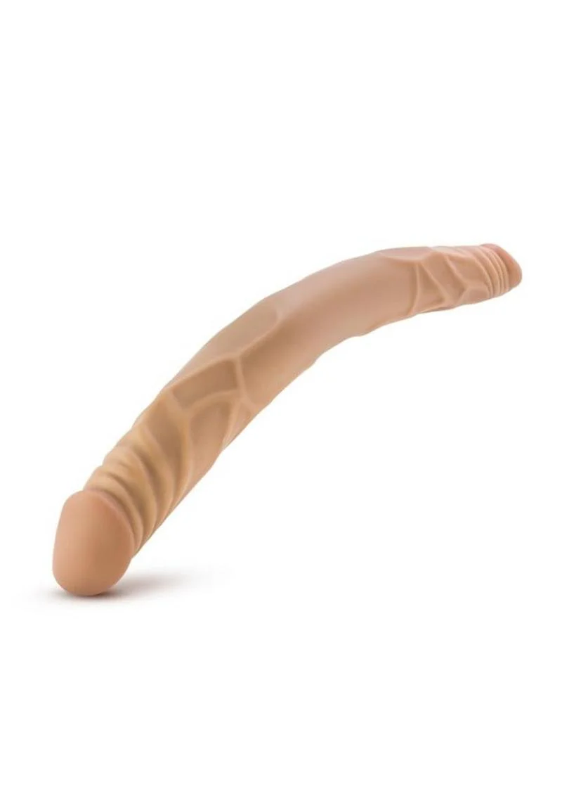 B Yours Realistic Vanilla Double Dildo - Image 3