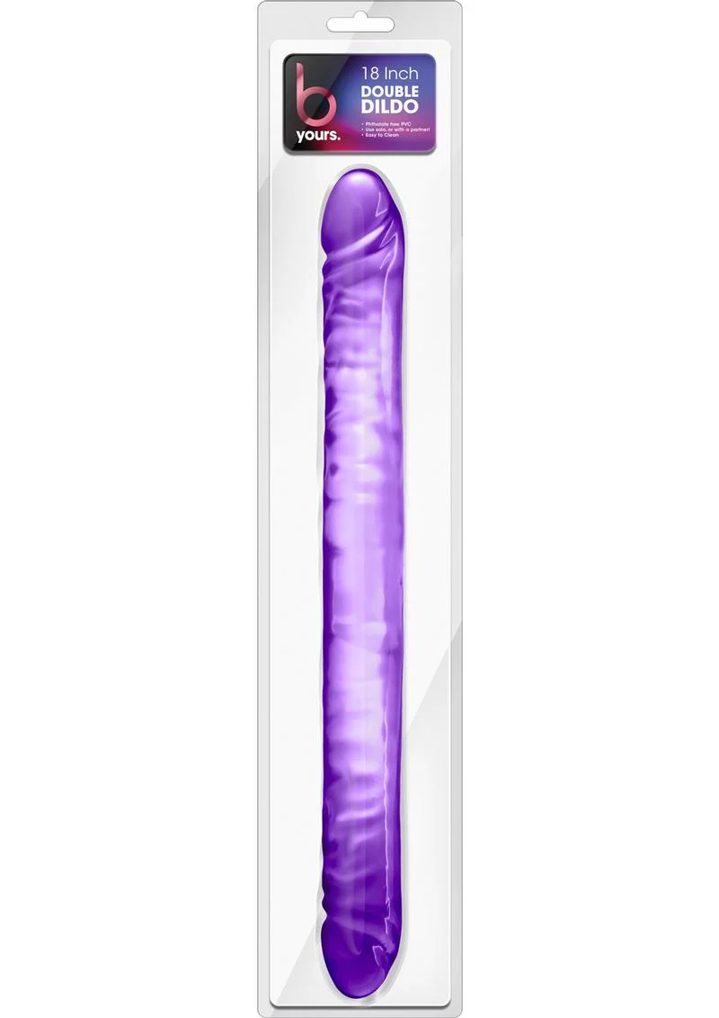 B Yours Realistic Vanilla Double Dildo - Image 35