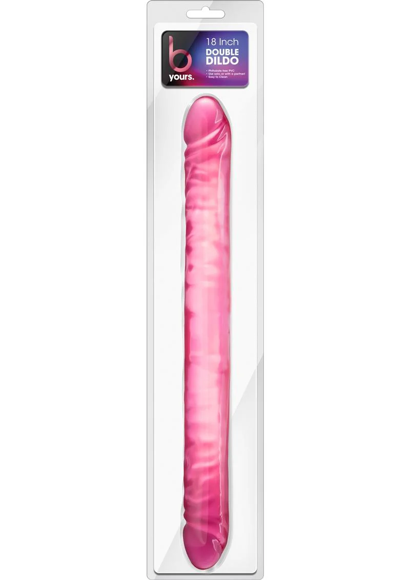 B Yours Realistic Vanilla Double Dildo - Image 36