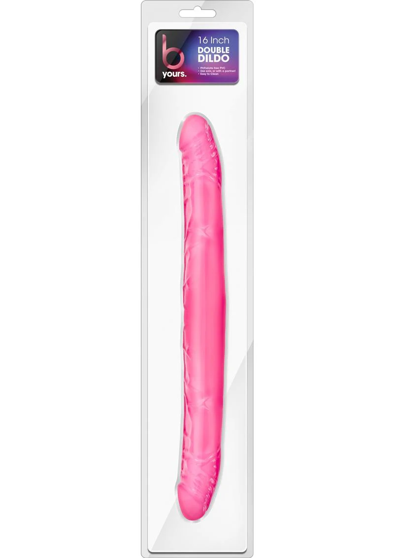 B Yours Realistic Vanilla Double Dildo - Image 38