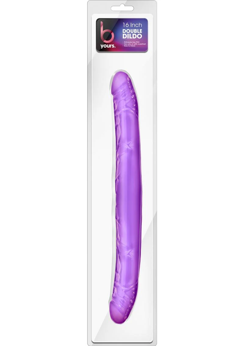 B Yours Realistic Vanilla Double Dildo - Image 39