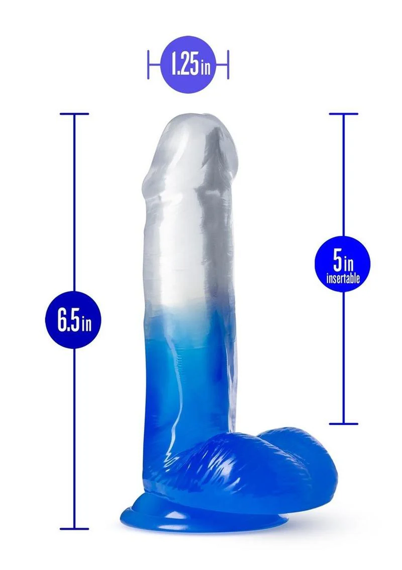 B Yours Stella Blue Dildo - Image 3