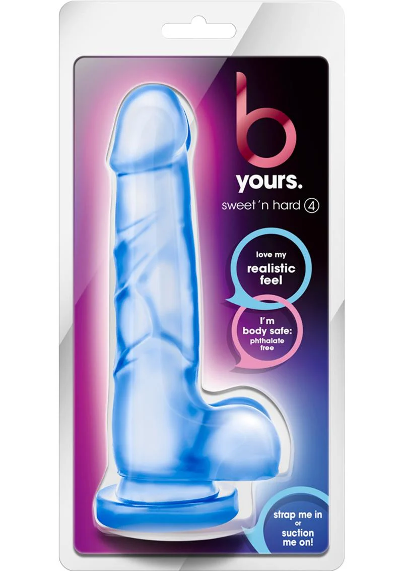B Yours Sweet ‘n Hard 4 Dildo With Balls - Image 10