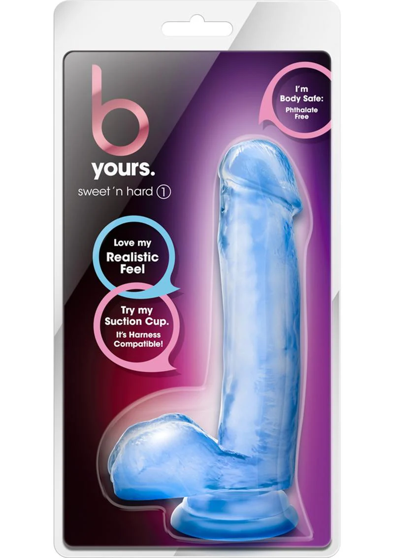 B Yours Sweet N' Hard Realistic Feel Dildo With Balls - Image 7