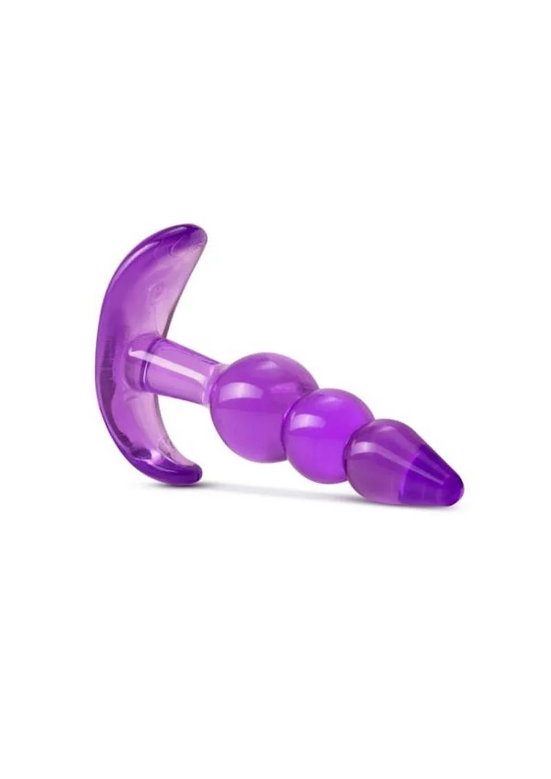 B Yours Triple Bead Anal Plug Phthalate Free Silicone - Image 2