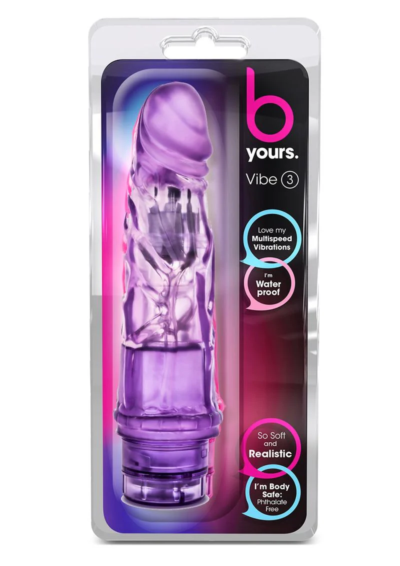b yours Vibe 3 Vibrating Dildo - Image 6