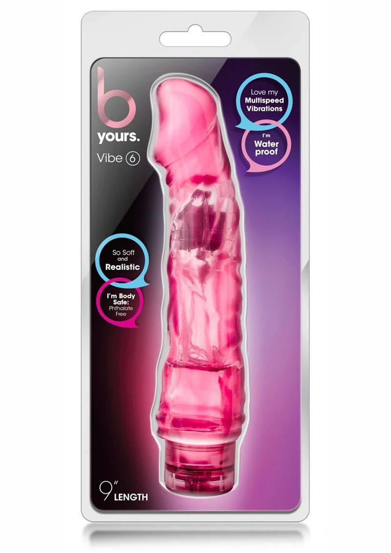 B Yours Vibe Vibrating Dildo - Image 11