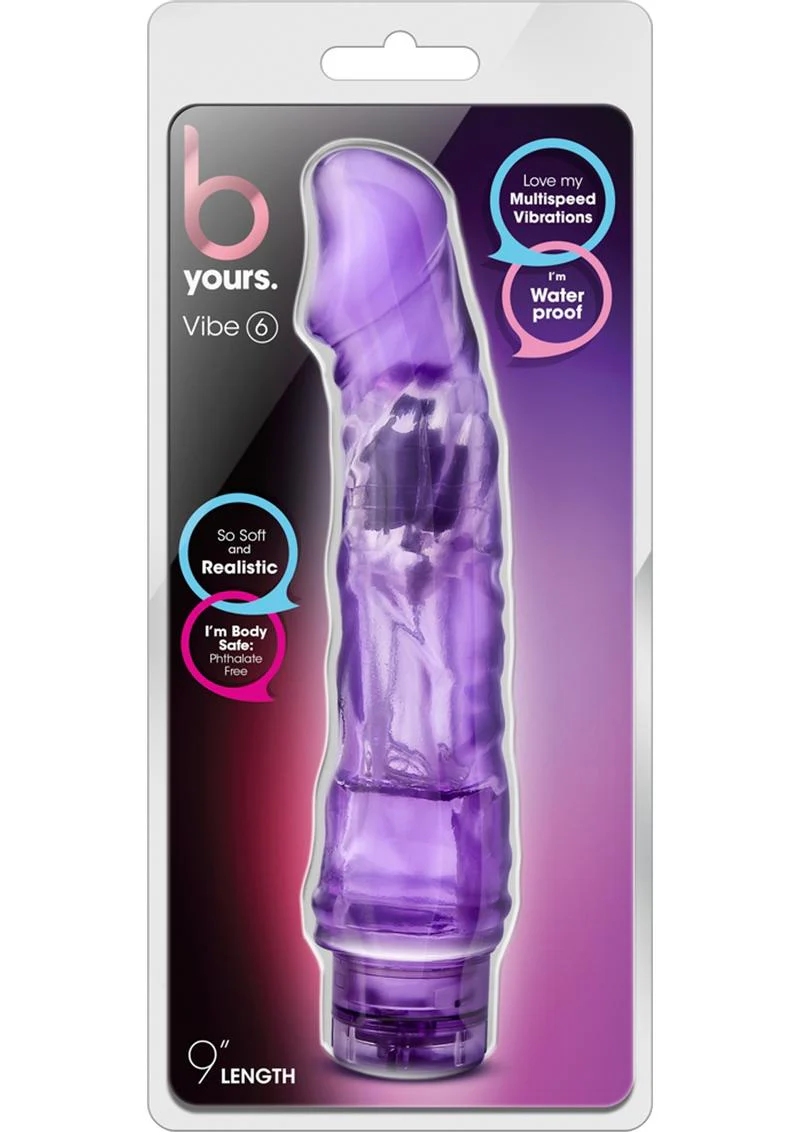 B Yours Vibe Vibrating Dildo - Image 12