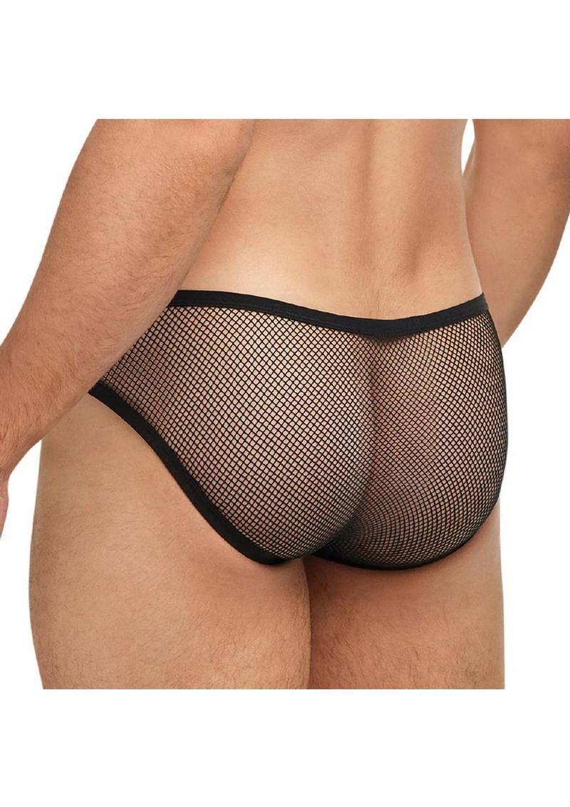 Banana Cabana Fishnet Brazilian Brief - Image 2