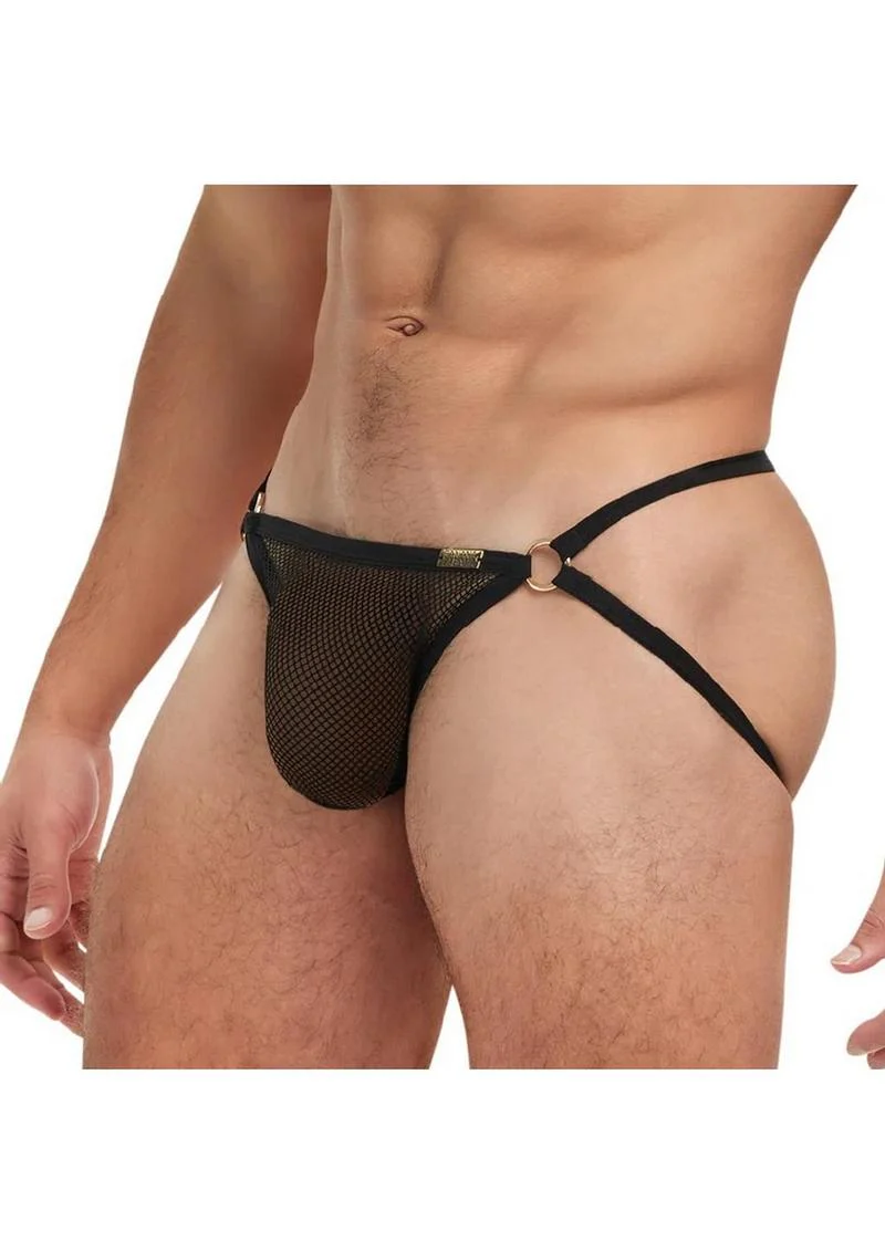 Banana Cabana Fishnet Jock - Image 3