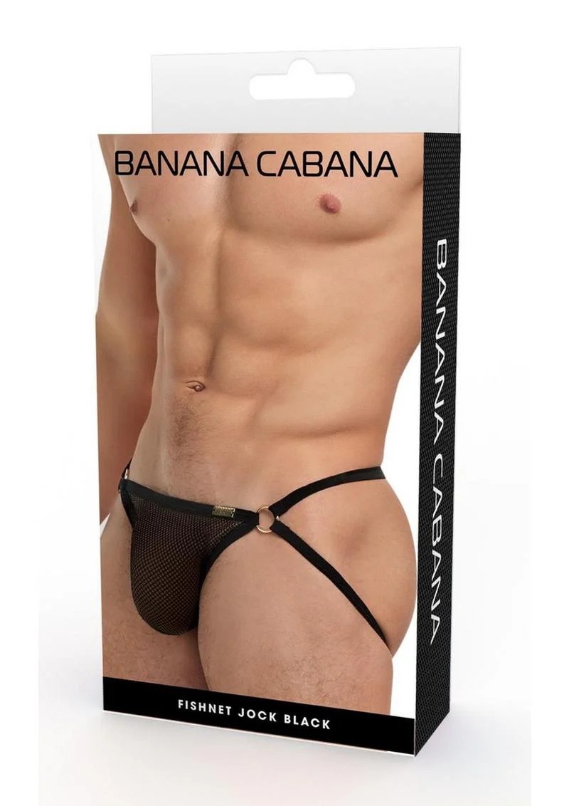 Banana Cabana Fishnet Jock - Image 5
