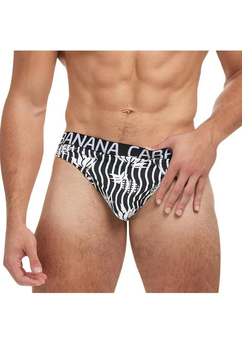 Banana Cabana Lounge Brazilian Bikini Tropical Print - Image 8