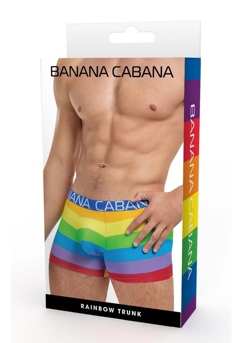 Banana Cabana Rainbow Trunk Pride-Inspired Boxer Briefs for Men - Image 13