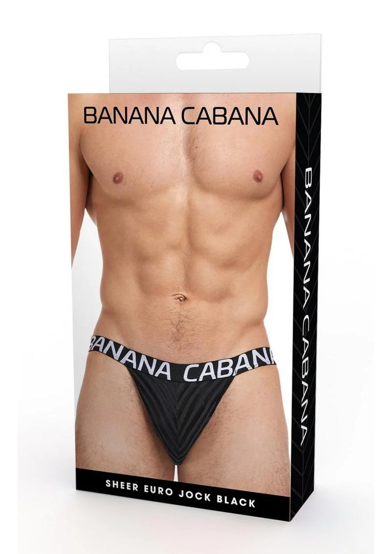 Banana Cabana Sheer Euro Jock - Image 5