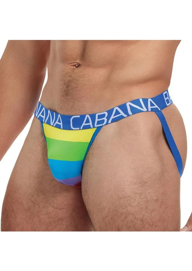 Banana Cabana Sport Jock Mix Vibrant Athletic Jockstrap with Bold Print - Image 12