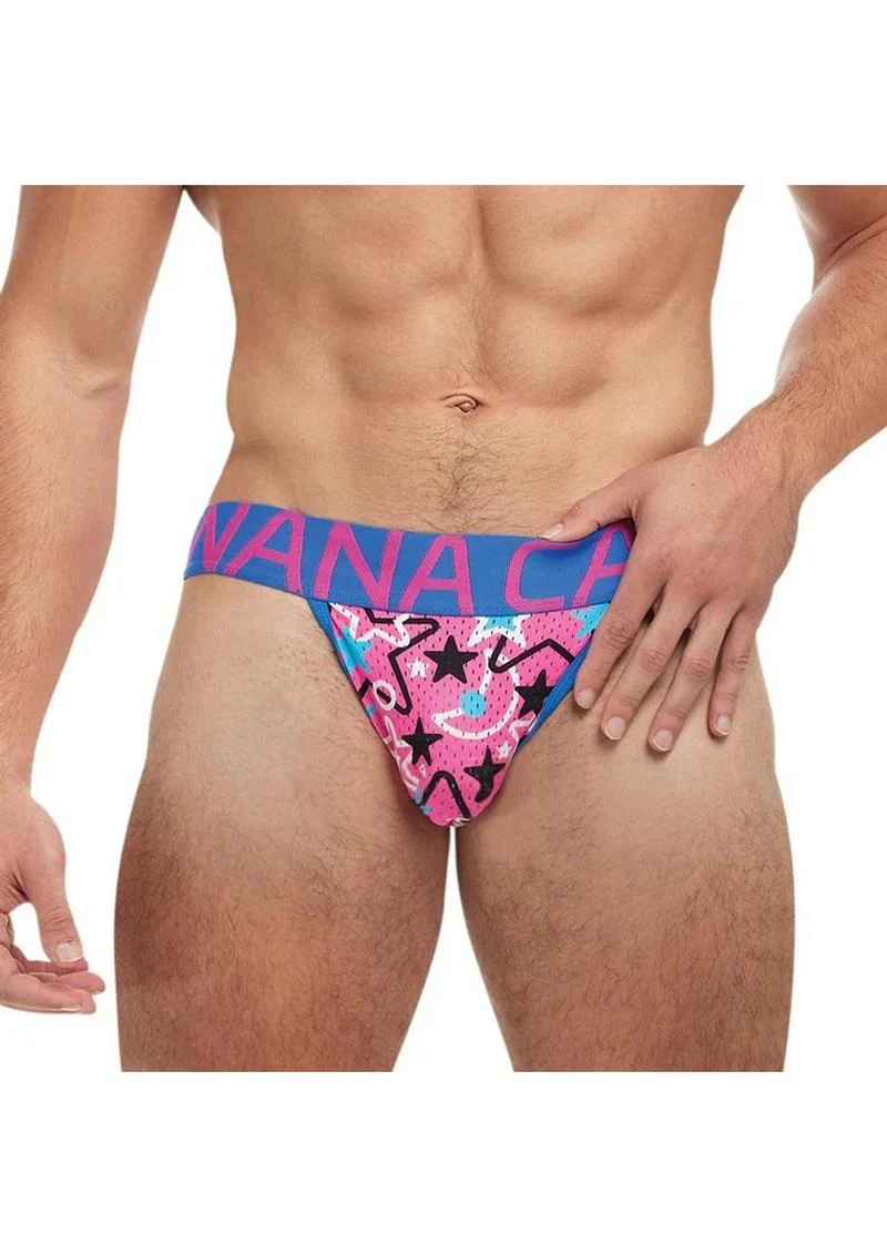 Banana Cabana Sport Jock Mix Vibrant Athletic Jockstrap with Bold Print - Image 16