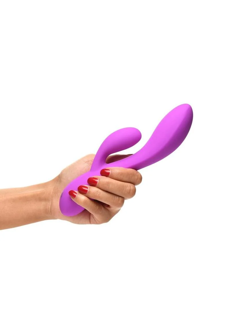 Bang! 10x Flexible Rechargeable Silicone Rabbit Vibrators - Image 3