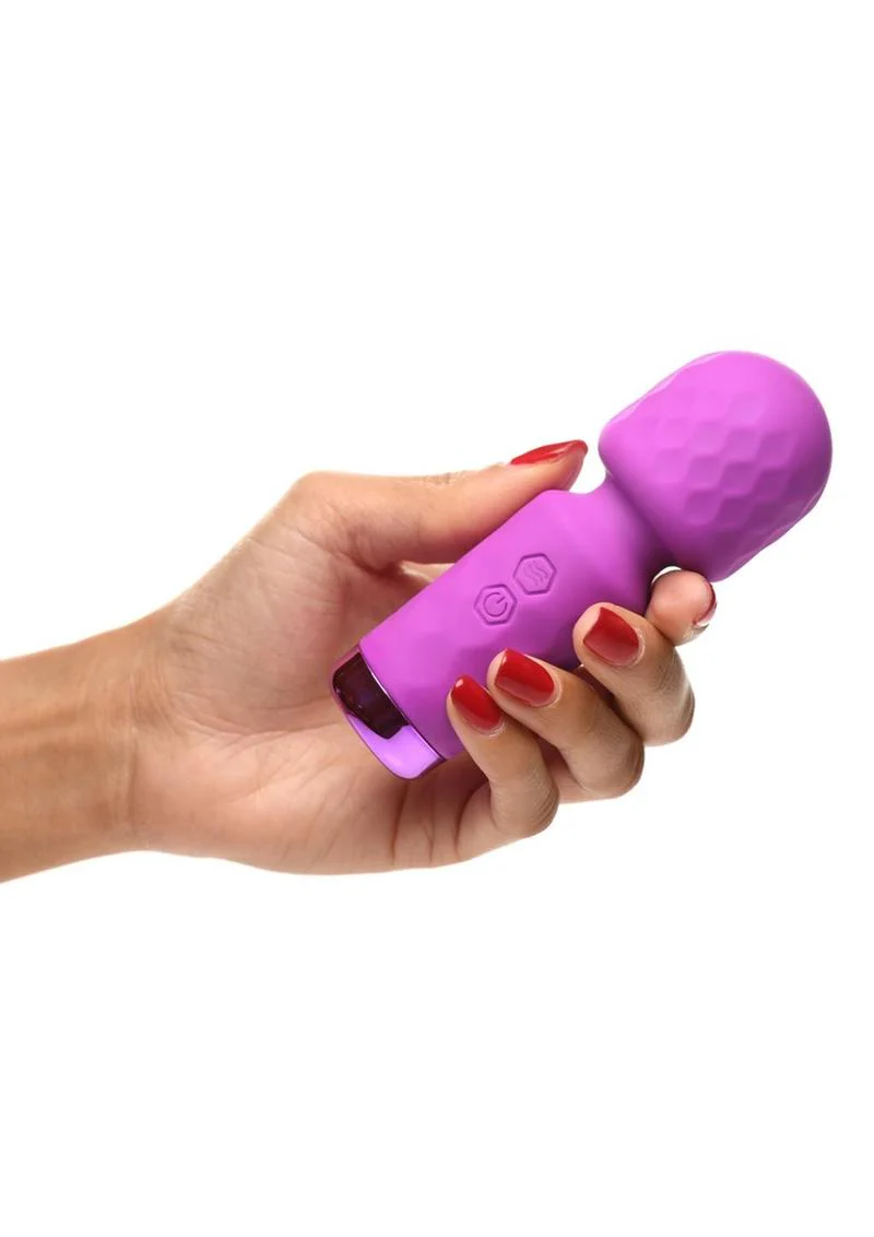Bang! 10X Mini Silicone Wand Rechargeable Powerful Vibrator - Image 3