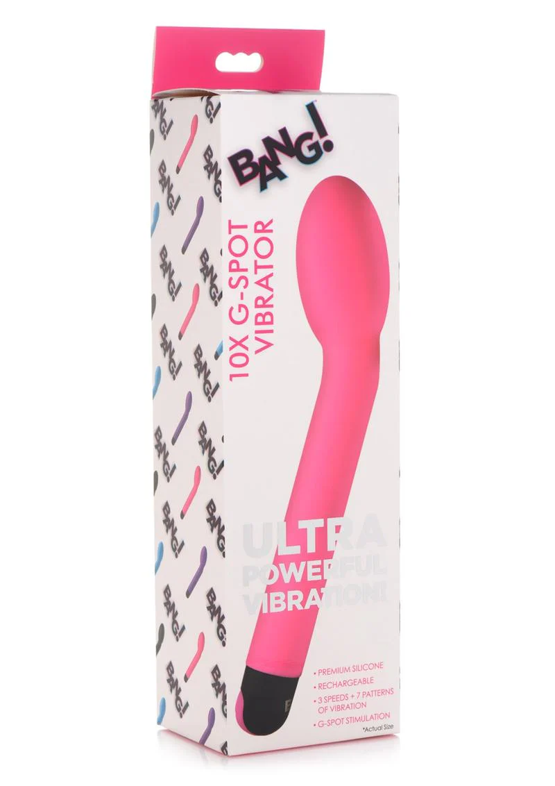 Bang! 10x Rechargeable Silicone G-Spot Vibrator - Image 10