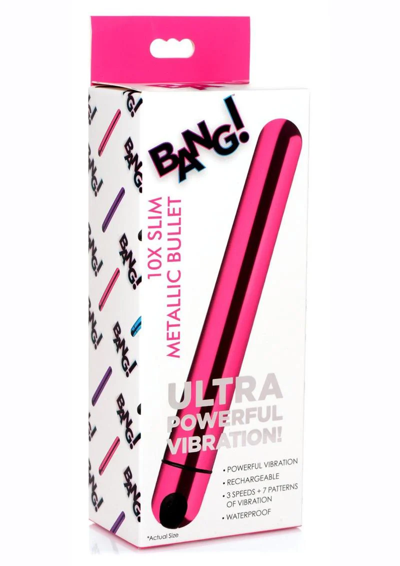 Bang 10x Slim Metallic Bullet Vibrator - Image 12