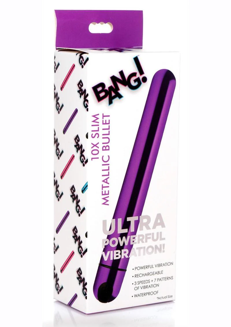 Bang 10x Slim Metallic Bullet Vibrator - Image 9