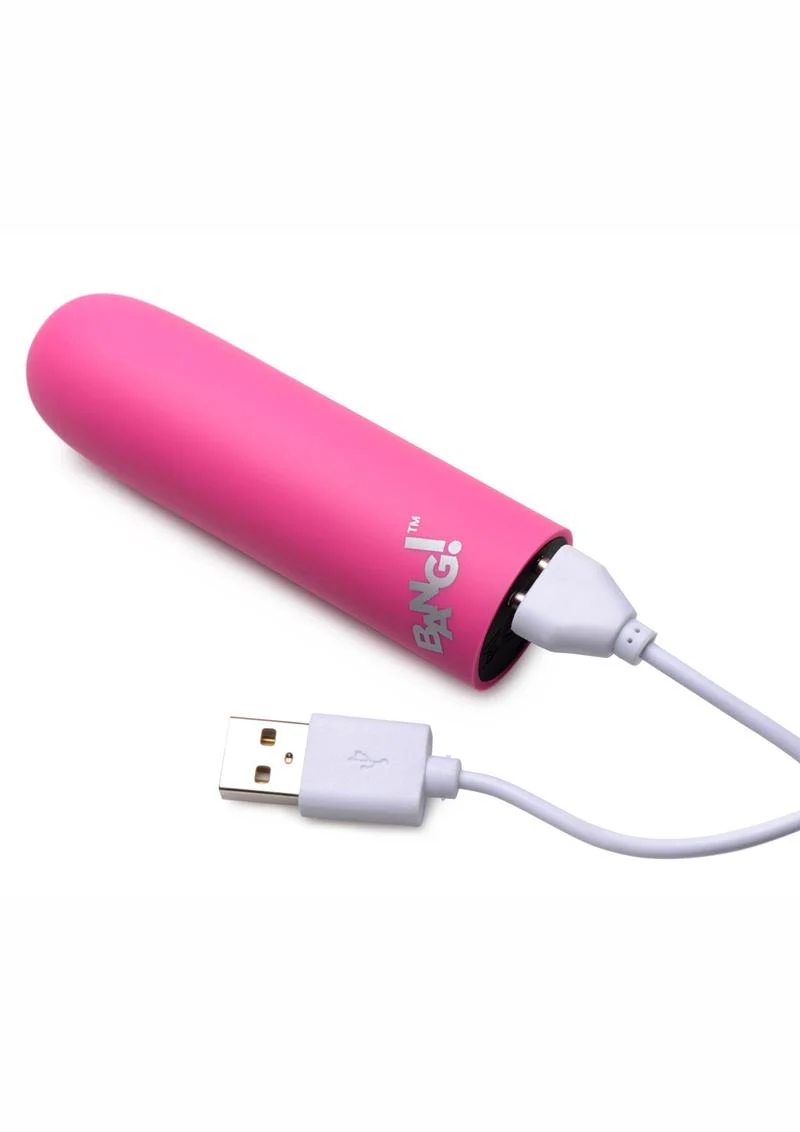BANG! 10X Ultra Mega Powerful Vibe Rechargeable Vibrating Bullet - Image 10