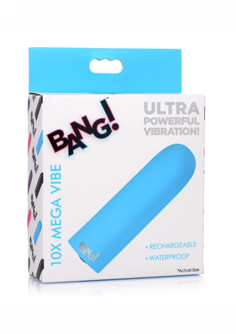 BANG! 10X Ultra Mega Powerful Vibe Rechargeable Vibrating Bullet - Image 13