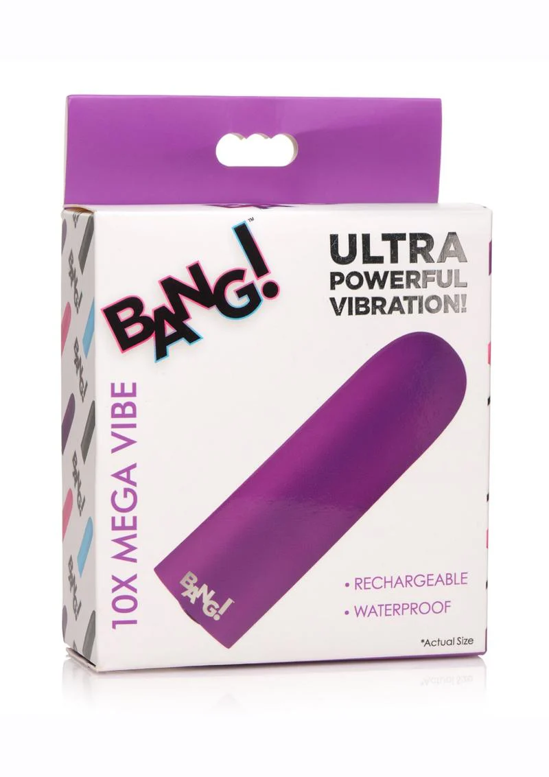 BANG! 10X Ultra Mega Powerful Vibe Rechargeable Vibrating Bullet - Image 14