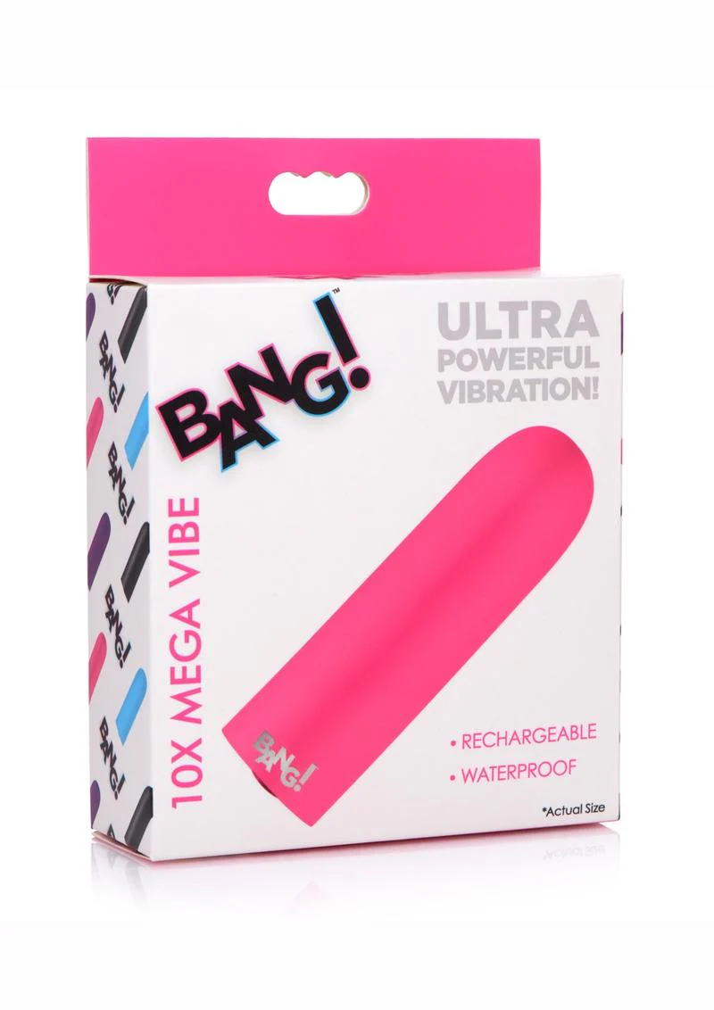 BANG! 10X Ultra Mega Powerful Vibe Rechargeable Vibrating Bullet - Image 15