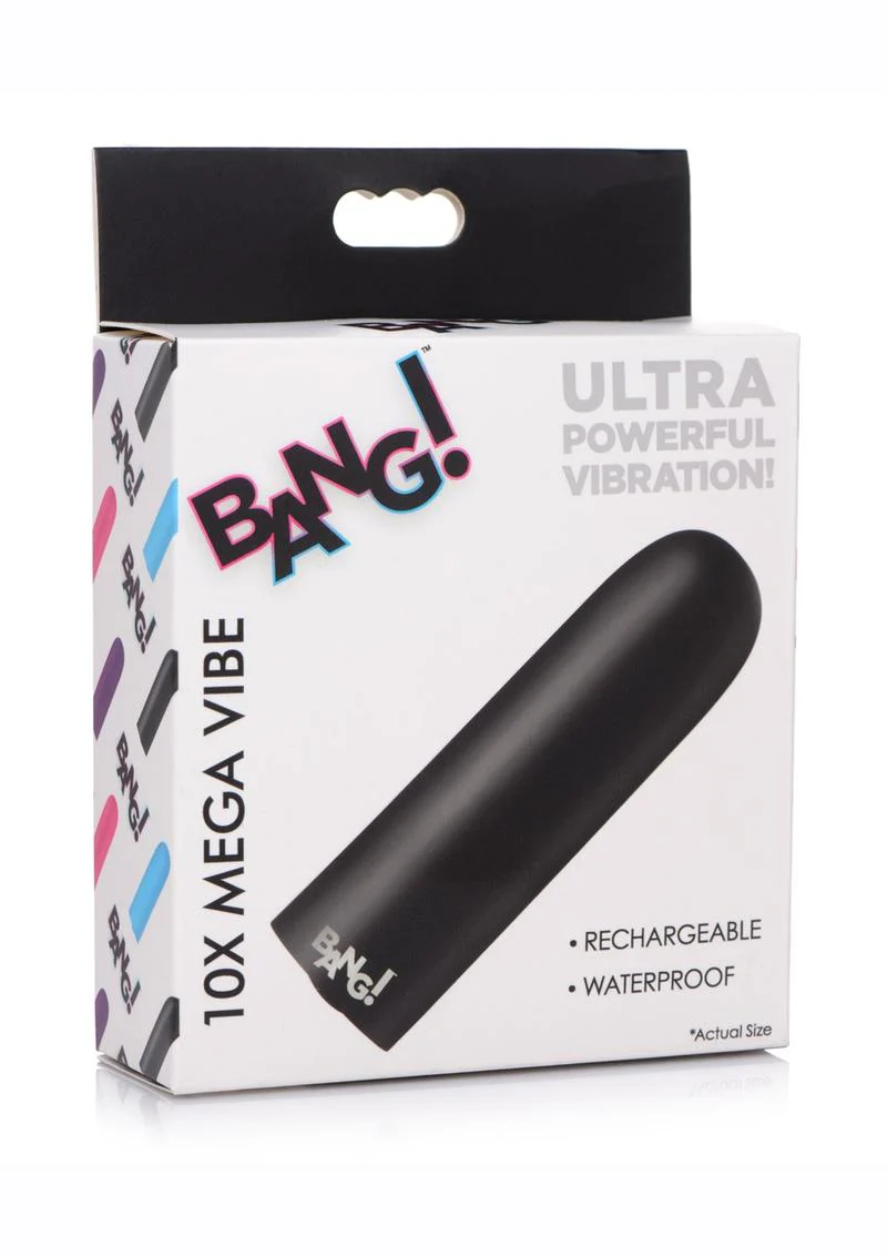 BANG! 10X Ultra Mega Powerful Vibe Rechargeable Vibrating Bullet - Image 16